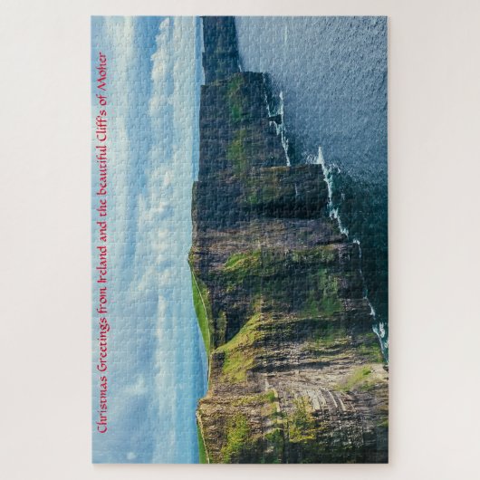 Cliff's von Moher Irland. Jigsaw Puzzle (Vertikal)