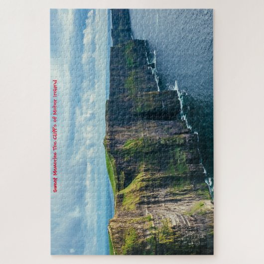 Cliff's von Moher Irland. Jigsaw Puzzle (Vertikal)
