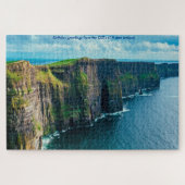 Cliff's von Moher Irland. Jigsaw Puzzle (Horizontal)