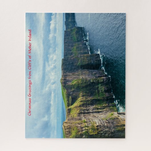 Cliff's von Moher Irland. Jigsaw Puzzle (Vertikal)