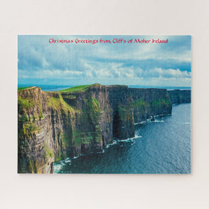 Cliff's von Moher Irland. Jigsaw Puzzle