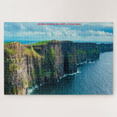 Cliff's von Moher Irland. Jigsaw Puzzle (Horizontal)