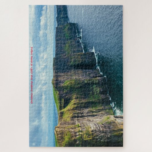 Cliff's von Moher Irland. Jigsaw Puzzle (Vertikal)