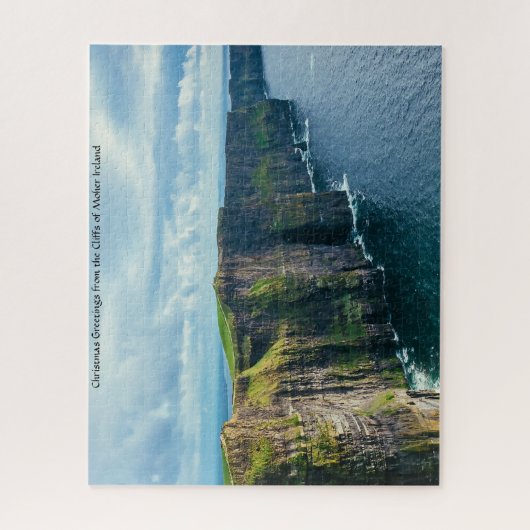 Cliff's von Moher Irland. Jigsaw Puzzle (Vertikal)