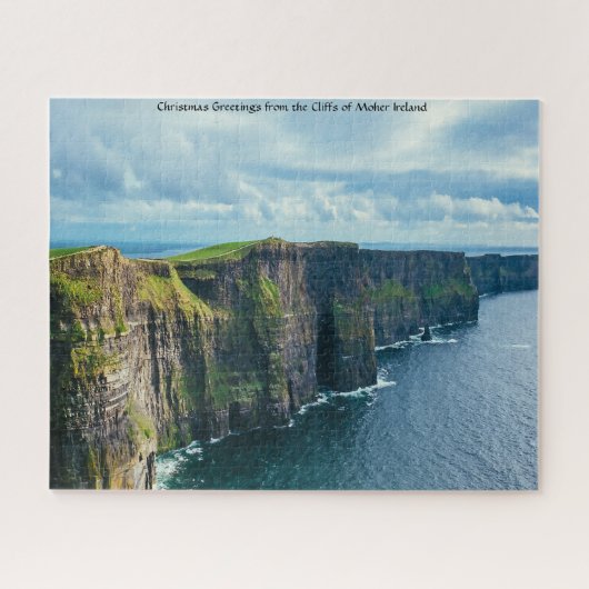 Cliff's von Moher Irland. Jigsaw Puzzle (Horizontal)
