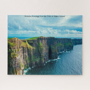 Cliff's von Moher Irland. Jigsaw Puzzle