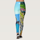 Cliffside Dreams: Manarolas Farben Leggings (Rückseite)