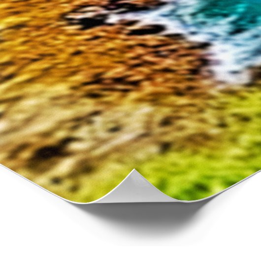 Cliffside Dreams: Manarolas Farben Poster (Ecke)