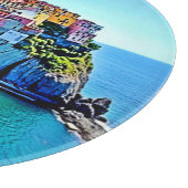 Cliffside Dreams: Manarolas Farben Schneidebrett (Ecke)