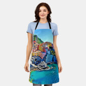 Cliffside Dreams: Manarolas Farben Schürze (Getragen)