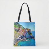 Cliffside Dreams: Manarolas Farben Tasche (Vorderseite)