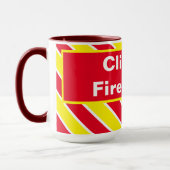 Cliffside Firefighter Tasse (Links)