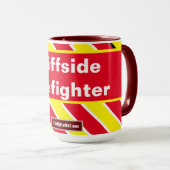 Cliffside Firefighter Tasse (VorderseiteRechts)