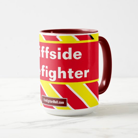 Cliffside Firefighter Tasse (VorderseiteRechts)