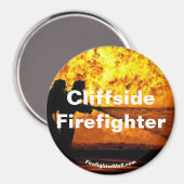 Cliffside Volunteer Fire Department[ magnet (Vorderseite/Rückseite)