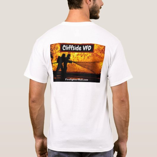Cliffside Volunteer T - Shirt (Rückseite)