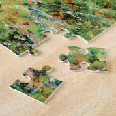 Clifftop Spaziergang in Pourville von Claude Monet Puzzle (Seite)