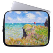 Clifftop Weg bei Pourville Claude Monet Laptopschutzhülle (Vorderseite)