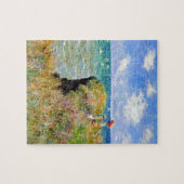 Clifftop Weg bei Pourville - Claude Monet Puzzle (Horizontal)