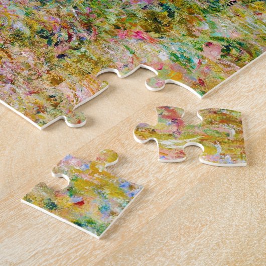 Clifftop Weg bei Pourville Claude Monet Puzzle (Seite)