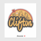Clifton, Arizona Aufkleber (Blatt)