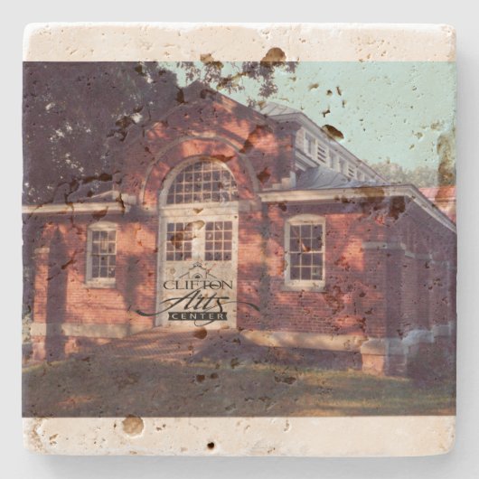 Clifton Arts Center Stone Untersetzer (Vorderseite)