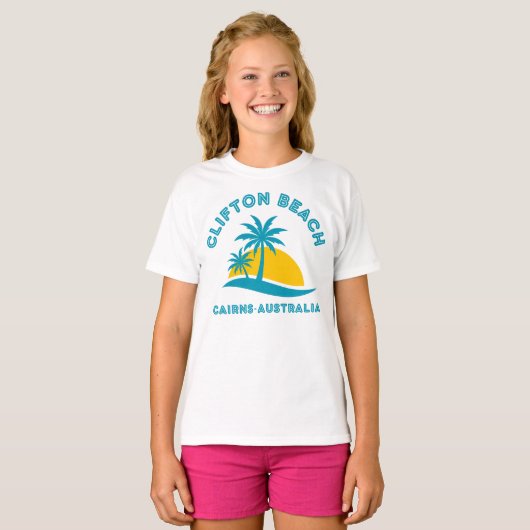 CLIFTON BEACH CAIRNS AUSTRALIA T-Shirt (Vorne ganz)