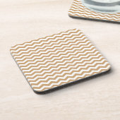 Clifton Beach Sand Wave Zickzack Untersetzer (Linke Seite)