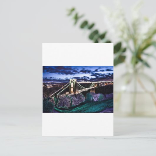 Clifton Bridge CL Postkarte (Stehend Vorderseite)