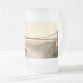 Clifton Hängebrücke II, Bristol, England Mattglas Bierglas (VorderseiteRechts)