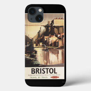 Clifton Hängebrücke und Boote iPhone 13 Hülle