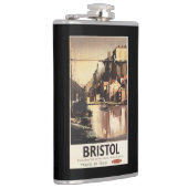 Clifton Hängebrücke und Boote Flachmann (Rechts)