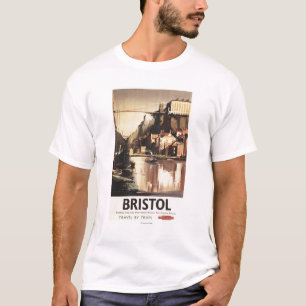 Clifton Hängebrücke und Boote T-Shirt