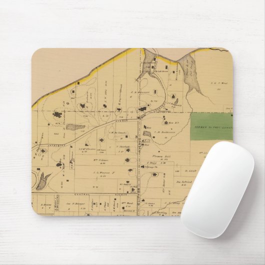 Clifton, Ohio Mousepad (Mit Mouse)