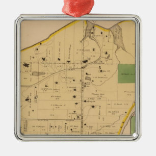Clifton, Ohio Silbernes Ornament