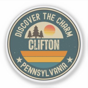 Clifton, Pennsylvania Aufkleber