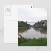 Clifton Suspension Bridge Postkarte (Vorne/Hinten)