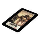 Clifton Suspension Bridge und Boote Magnet (Linke Seite)