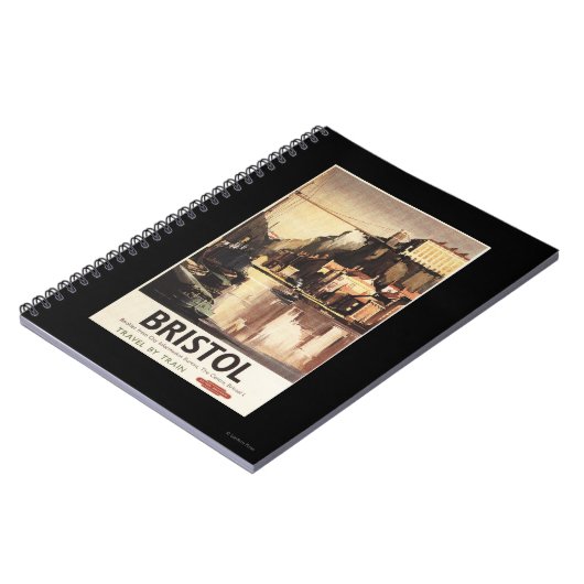 Clifton Suspension Bridge und Boote Notizblock (Linke Seite)