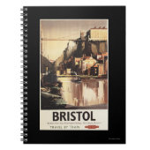 Clifton Suspension Bridge und Boote Notizblock (Vorderseite)