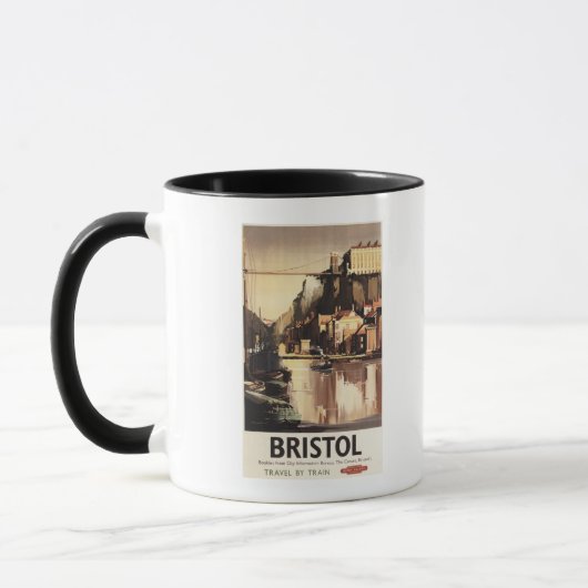 Clifton Suspension Bridge und Boote Tasse (Links)