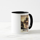 Clifton Suspension Bridge und Boote Tasse (VorderseiteRechts)