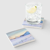 Clifty Creek Farm Steinuntersetzer (Seitenansicht)