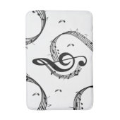 Climactic G Clef Badematte (Vorderseite Vertikal)