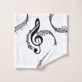 Climactic G Clef Badhandtuch Set (Waschlappen)