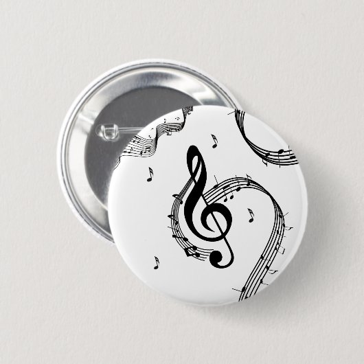 Climactic G Clef Button (Vorne & Hinten)