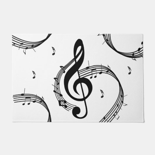 Climactic G Clef Fußmatte (Vorderseite)