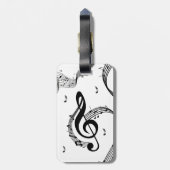 Climactic G Clef Gepäckanhänger (Rückseite vertikal)