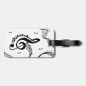 Climactic G Clef Gepäckanhänger (Rückseite horizontal)