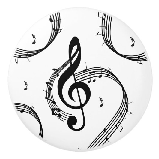 Climactic G Clef Keramikknauf (Vorderseite)